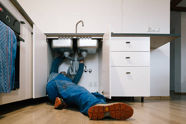 Professional Plumbing technician working in Union Bridge, MD